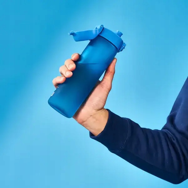 Niebieski Bidon na wodę dla chłopca do szkoły na wycieczkę ATEST ION8 x2