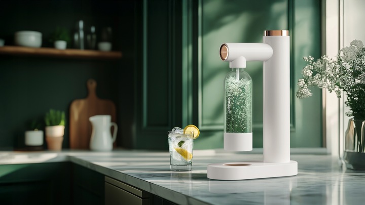 SATURATOR WODY GAZOWANEJ WESSPER SODA MAKER CYLINDER CO 2 BUTELKA NA WODĘ