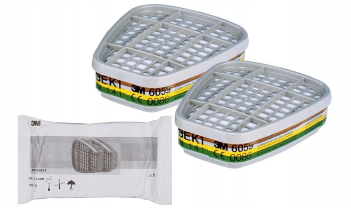 ABSORBOR 6059 ABEK1 3M ORIGINAL, 2 szt., FV