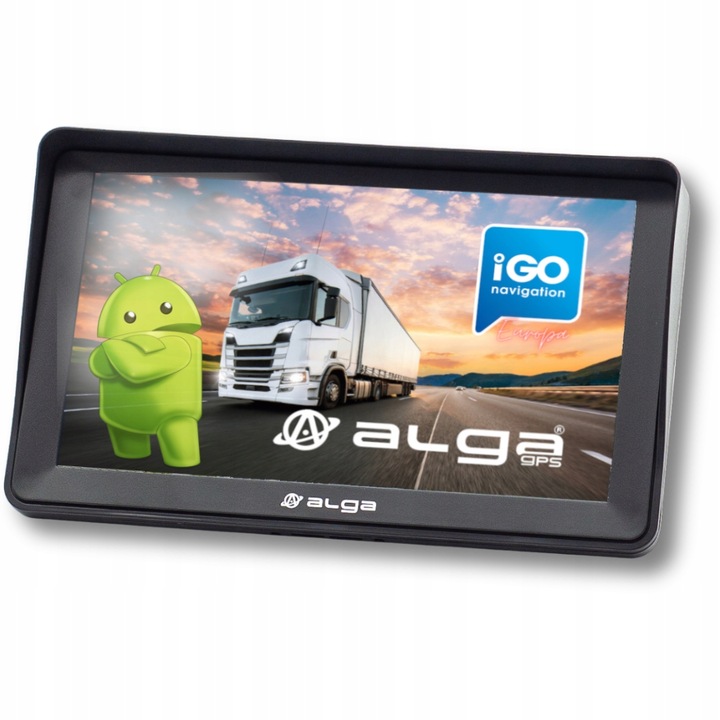 Nawigacja GPS ALGA A7A android 16GB. iGO Primo + NEXTgen PAL TiR /ADR/ TMC