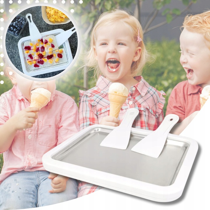 MASZYNA DO ROBIENIA LODÓW TAJSKICH MASZYNKA DO LODÓW ICE CREAM PREZENT
