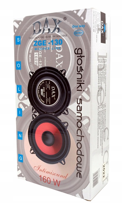 MOCNE BASOWE GŁOŚNIKI SAMOCHODOWE 13CM 130MM 160W RENAULT DACIA BMW CITROEN