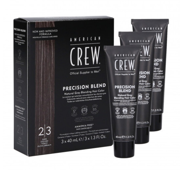 American Crew Precision Blend Odsiwiacz farba 2-3 Dark