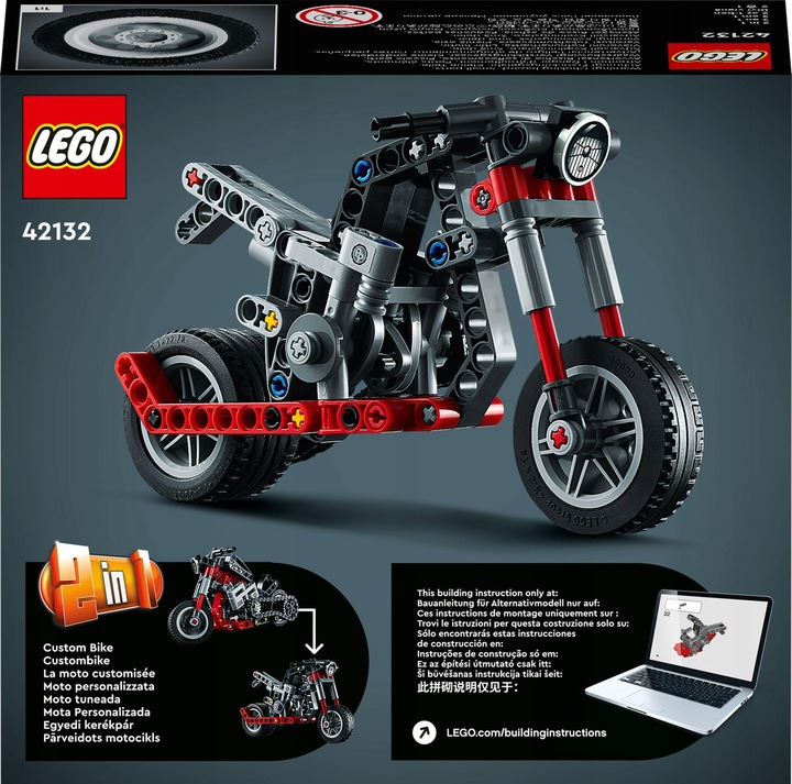 LEGO TECHNIC Motocykl 42132