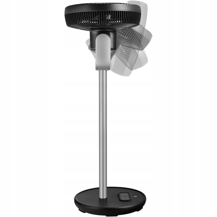 Wentylator podłogowy 3D Sencor SFN 3040BK 30cm z pilotem i aplikacją cichy