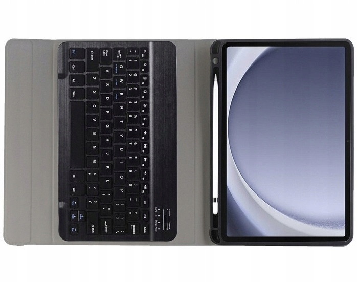 ETUI FUTERAŁ CASE KLAWIATURA BLUETOOTH DO SAMSUNG TAB A9+ 11 CALI CZARNE