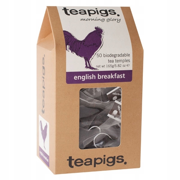 TEAPIGS ENGLISH BREAKFAST TEA - HERBATA CZARNA 50 PIRAMIDEK