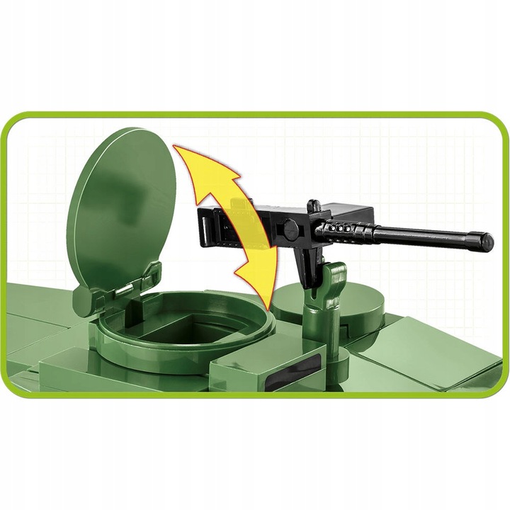 Klocki COBI-2239 Amerykański Czołg M41A3 WALKER BULLDOG