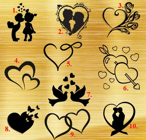 Złoty Łańcuszek 333 Naszyjnik Wisiorek Serce Grawer UPOMINEK GRATIS