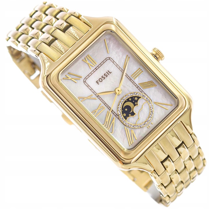 DAMSKI ZEGAREK FOSSIL ES5398 RAQUEL NA BRANSOLECIE WSKAŹNIK DAY/NIGHT