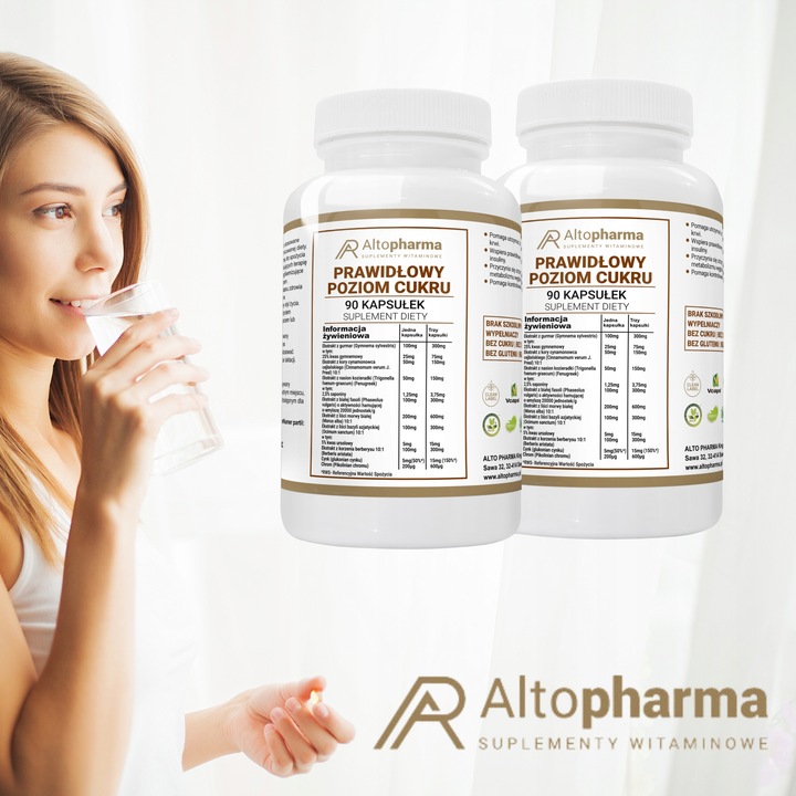 Regulacja cukru Kozieradka Gurmar Morwa Fasola 180