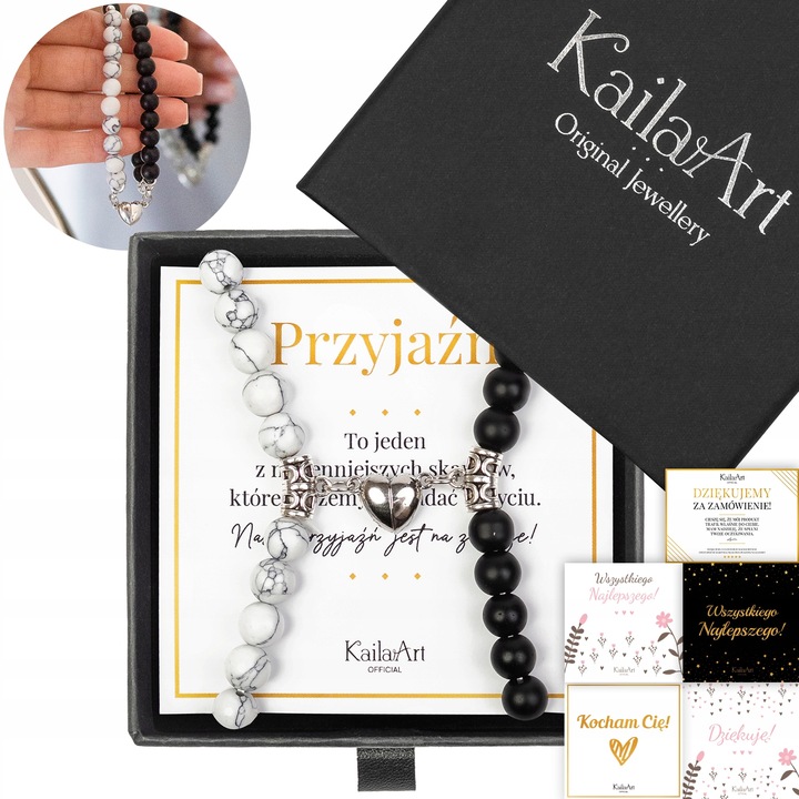 BFF BRANSOLETKI PRZYJAŹNI DLA 2 PRZYJACIÓŁEK URODZINY POMYSŁ NA PREZENT