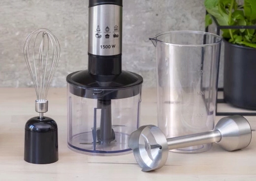 Blender ręczny MPM MBL-34 1500W Zestaw Regulacja prędkości