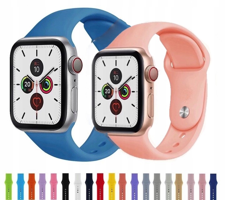 PASEK DO APPLE WATCH 2 3 4 5 6 7 8 9 SE ULTRA 2 38/40/41/42/44/45/49m Sport