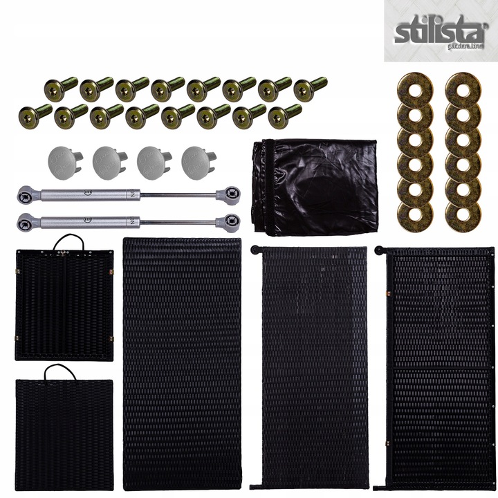 SKRZYNIA OGRODOWA NA TARAS BALKON Z TECHNORATTANU DO PRZECHOWYWANIA