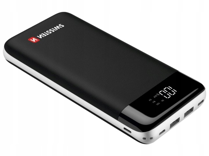 SWISSTEN Powerbank 30000 mAh Quick Charge 3.0 LCD