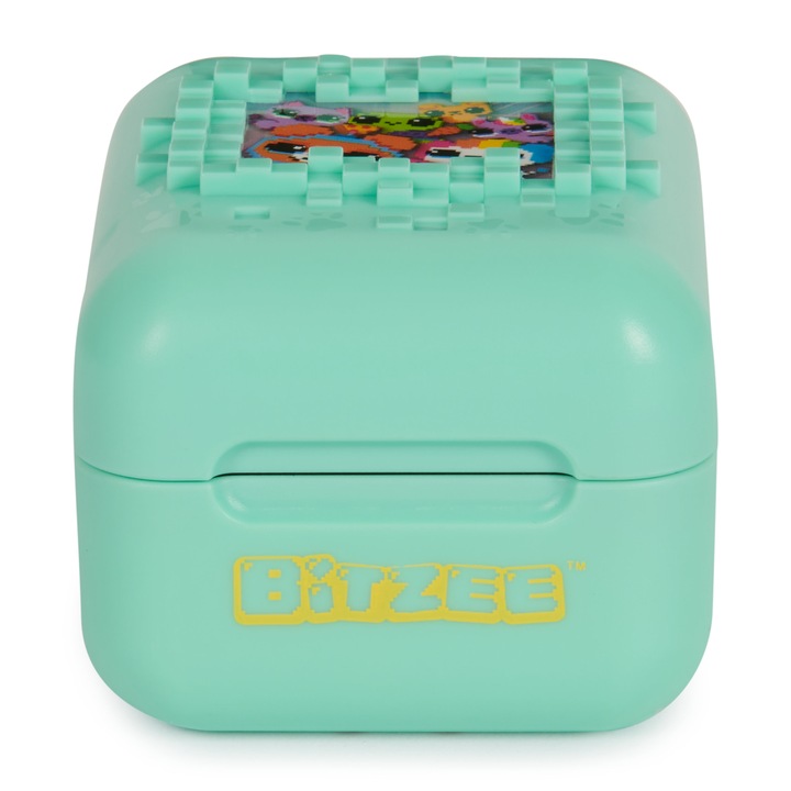 BITZEE INTERAKTYWNE ZWIERZĄTKO CYFROWE HOLOGRAM Spin Master miętowe