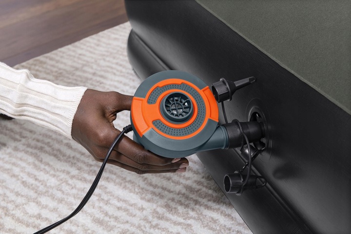 MATERAC DMUCHANY WELUROWY 2 OSOBOWY 203x152x36 cm ŁÓŻKO BESTWAY 67699