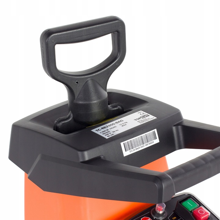 ROZDRABNIACZ ELEKTRYCZNY FREZOWY DO GAŁĘZI 2800W RĘBAK DO DREWNA POJEMNIK