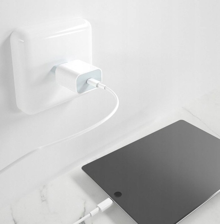 SZYBKA ŁADOWARKA KOSTKA TYP-C 20W +KABEL DO IPHONE