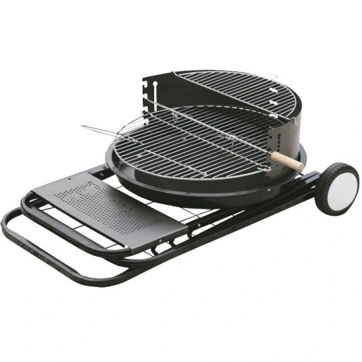 Master Grill & Party ruchomy okrągły 54cm kółka wysokość 84cm rożen MG925A
