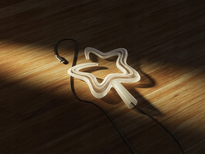 Szpic, czubek, gwiazda Twinkly Tree Topper - 26x20 cm cm RGB