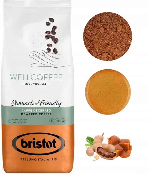 Kawa łagodna dla żołądka Bristot Gentle 200g