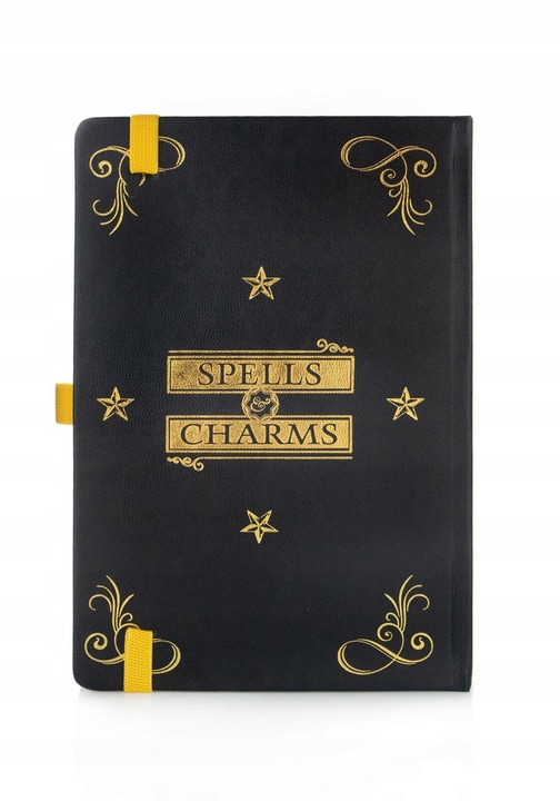 Notes A5 Harry Potter Spells And Charms 120k w linie Notatnik twarda oprawa