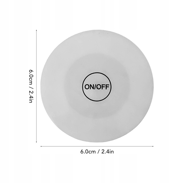 PODSTAWKA NAKLEJKA LED POD BUTELKĘ KIELISZEK SZKLANKĘ ŚWIECĄCA PODKŁADKA 12