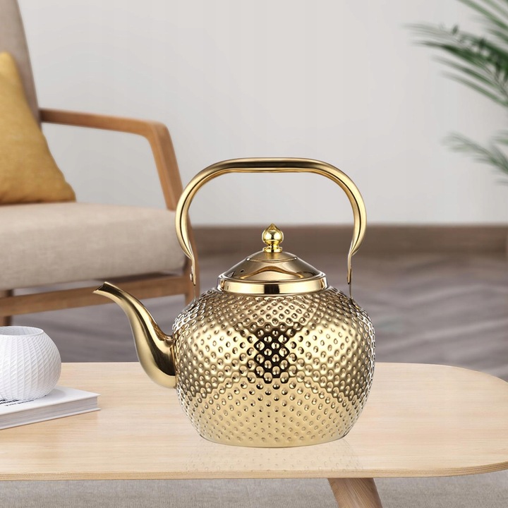 Czajniczek ze stali nierdzewnej Anti Scald Uchwyt z wyjmowanym zaparzaczem