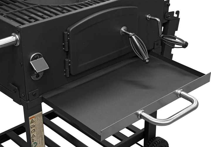 Grill Węglowy Activa Mastercook Angular Ruszt Żeliwny 57,5 x 42,0 cm