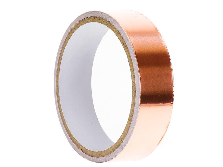 TAŚMA MIEDZIANA ŚRODEK SPOSÓB NA ŚLIMAKI PRZECIW ŚLIMAKOM SAMOPRZYLEPNA 20M