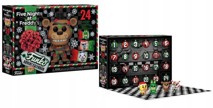 FUNKO POP! Kalendarz Adwentowy Five Nights At Fredd's 24 Figurki Prezent