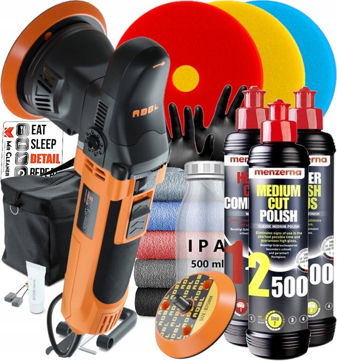 ADBL ROLLER D09125-01 POLERKA MASZYNA POLERSKA POLEROWANIE AUTA 125 MM