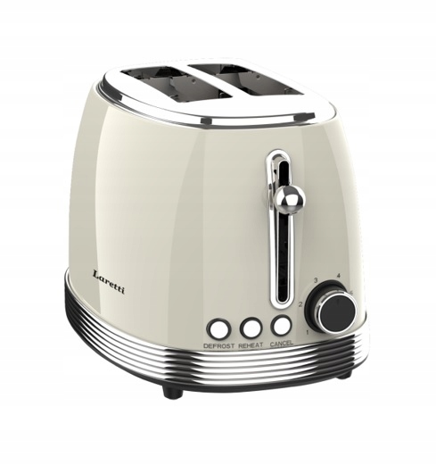 Toster LARETTI LR-EC2354 Stal nierdzewna (Smeg, Ravanson, Miele)