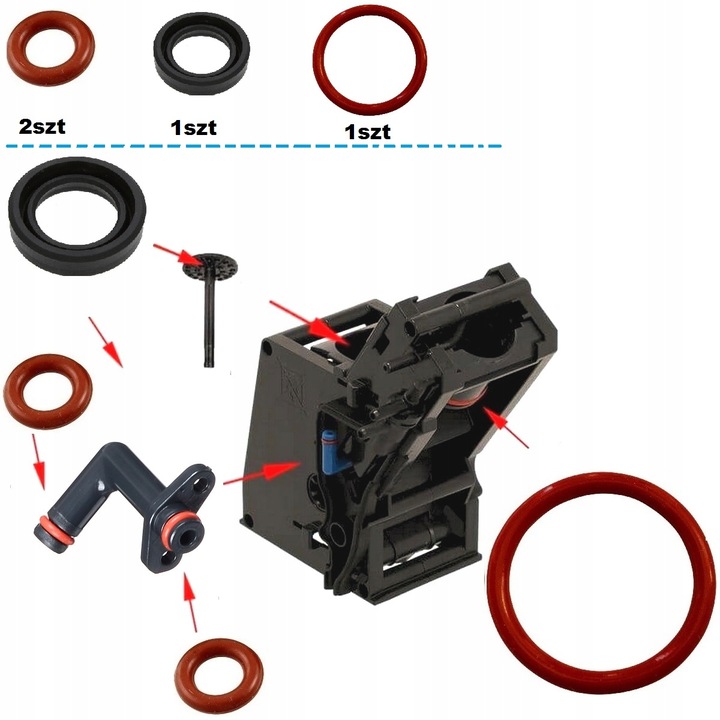 Uszczelki do Siemens EQ 5, 6, 7, 8