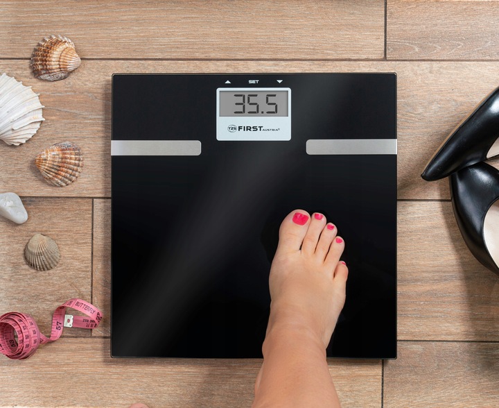 Waga łazienkowa z pomiarem BMI, tłuszczu - First Austria -