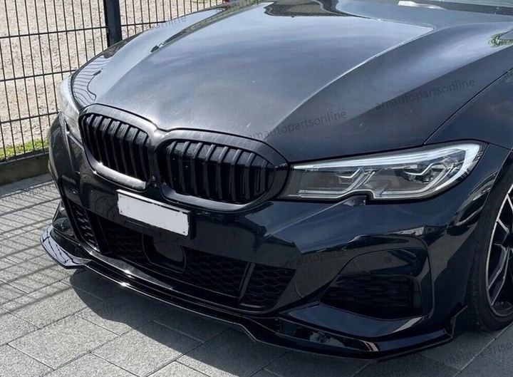 DOKŁADKA ZDERZAKA PRZÓD BMW G20 G21 PRZEDLIFT 2019-2022 MPERFORMANCE CZARNY