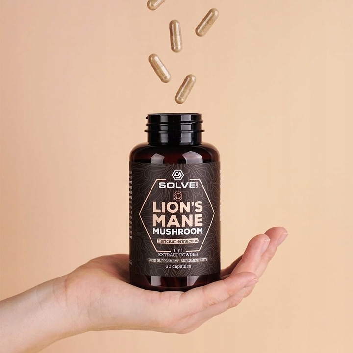 Lion's Mane (Soplówka jeżowata) 10:1 60x 500mg