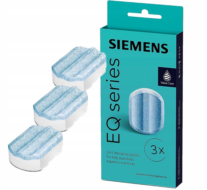 Tabletki odkamieniające ORYGINALNE do eskpresu SIEMENS TZ80002 2w1