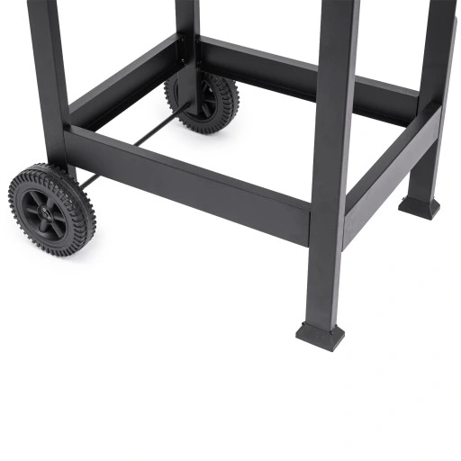 GRILL WĘGLOWY OGRODOWY SMART RUSZT ŻELIWNY WÓZEK