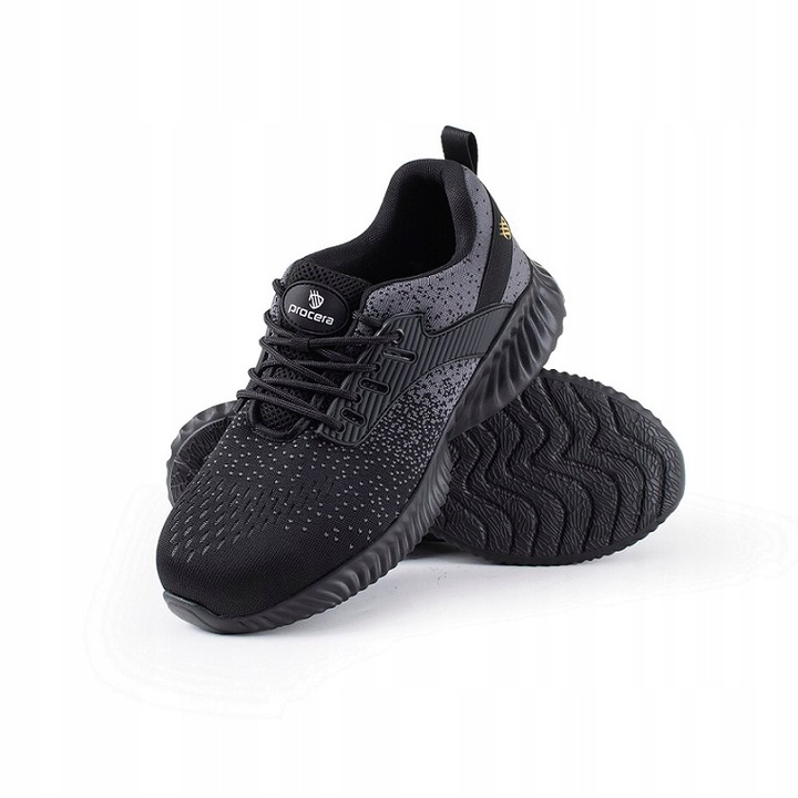 Buty robocze bez PODNOSKA obuwie MĘSKIE LEKKIE PRZEWIEWNE BHP OCHRONNE r.44