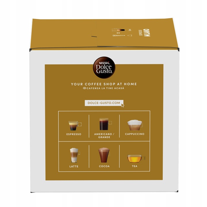 Kapsułki Nescafe Dolce Gusto zestaw kaw espresso 96 szt. 4+2