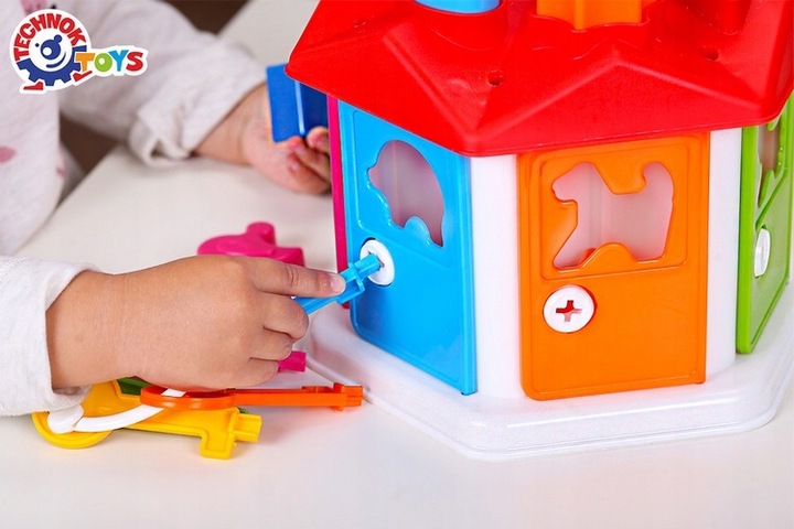 SORTER dla Dziecka ROCZNEGO Mądry Maluch Domek