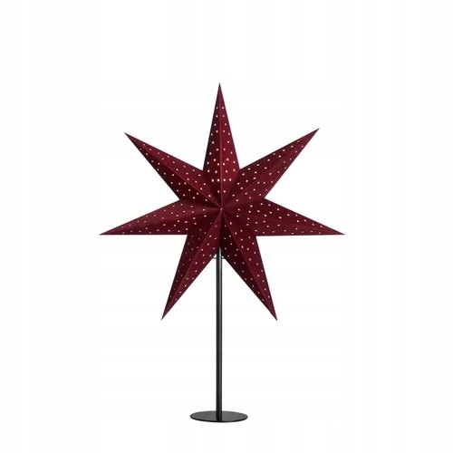 Gwiazda stojąca Clara 705178 czerwona wys 65cm