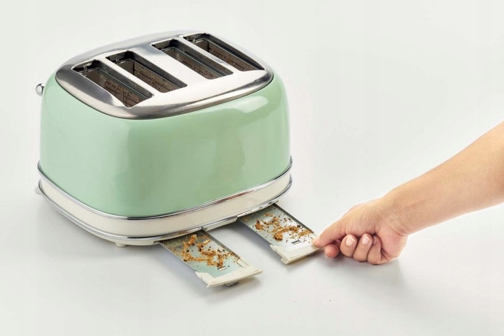 Toster Ariete Vintage 156/04 1600 W Zielony
