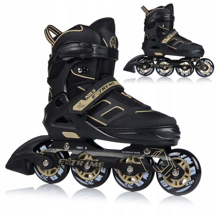 NILS Łyżworolki Rolki Regulowane Rekreacyjne Młodzieżowe 39-42