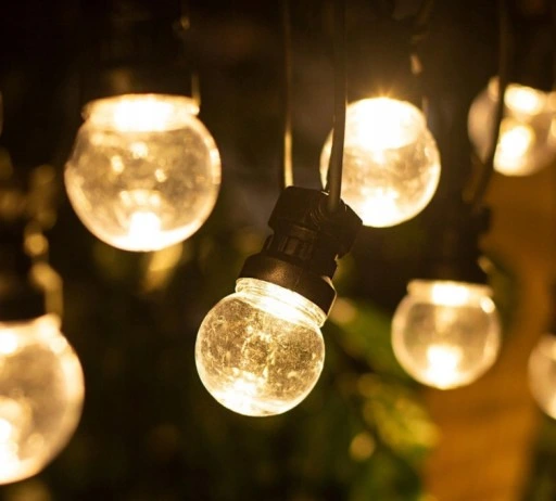 GIRLANDA LAMPKI SIECIOWE SZNUR 8M 10Żar na TARAS L