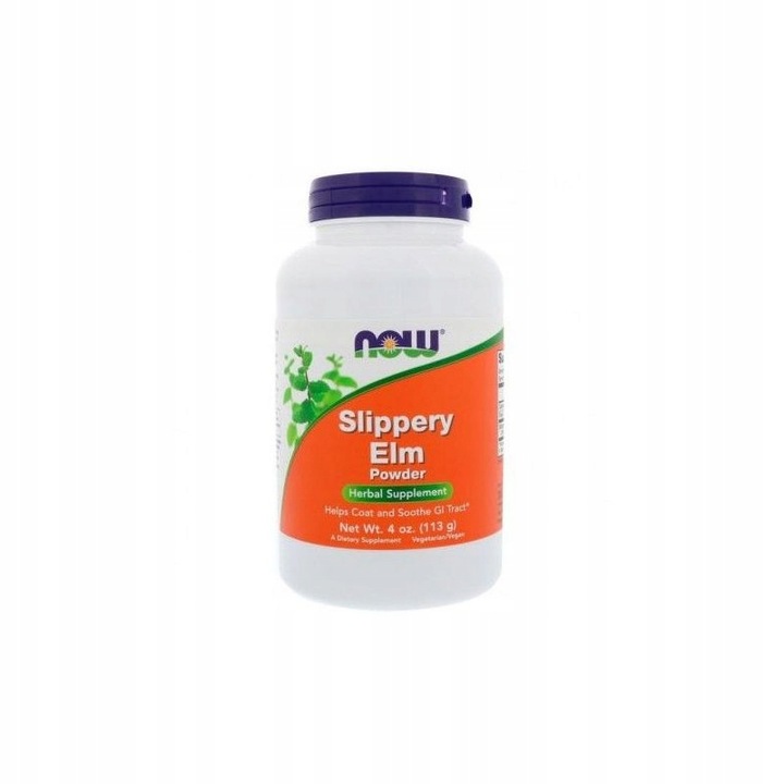 Now Foods Wiąz czerwony (Slippery Elm) w proszku - 113 g