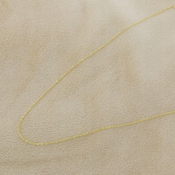 Złoty łańcuszek pełny rolo 45 cm złoto pr. 333